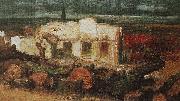 Arnold Bocklin Zerstortes Haus in Kehl Spain oil painting artist